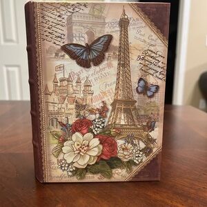 Punch Studio Parisian Butterfly Journal - Brown and Cream